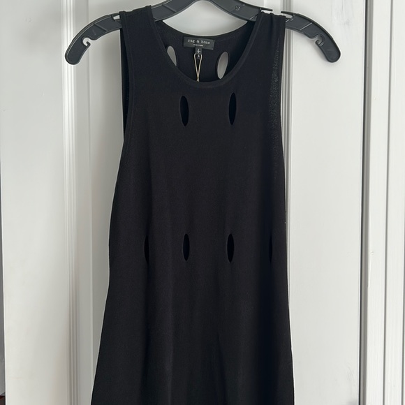 Rag & Bone Cutout Slit Knit Maxi Dress - Picture 4 of 14